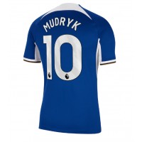 Fotballdrakt Herre Chelsea Mykhailo Mudryk #10 Hjemmedrakt 2023-24 Kortermet